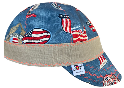 3 Pk. Hybrid Welders Caps Size 7 5/8