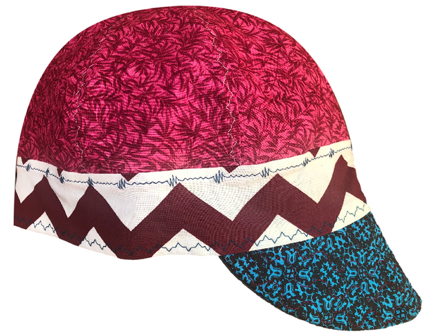 Cranberry Haze Lined 100% Cotton Welders Cap