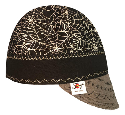 Metallic Spiderweb Hybrid Welders Cap